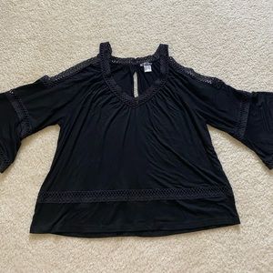 Venus Black Blouse